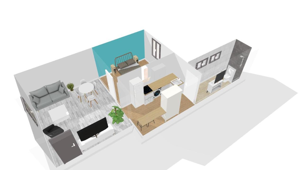 Apartament Le Blue St Leon : 2 Pieces Cozy Lit King Size Wifi Colmar Zewnętrze zdjęcie
